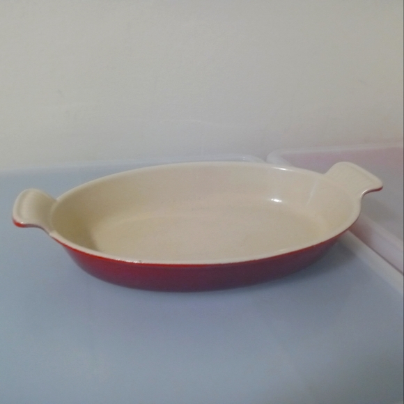 Le Creuset Kitchen Le Creuset Au Gratin Cast Iron Poshmark
